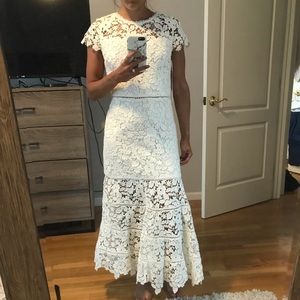 Joie Celedonia Lace Midi Dress
